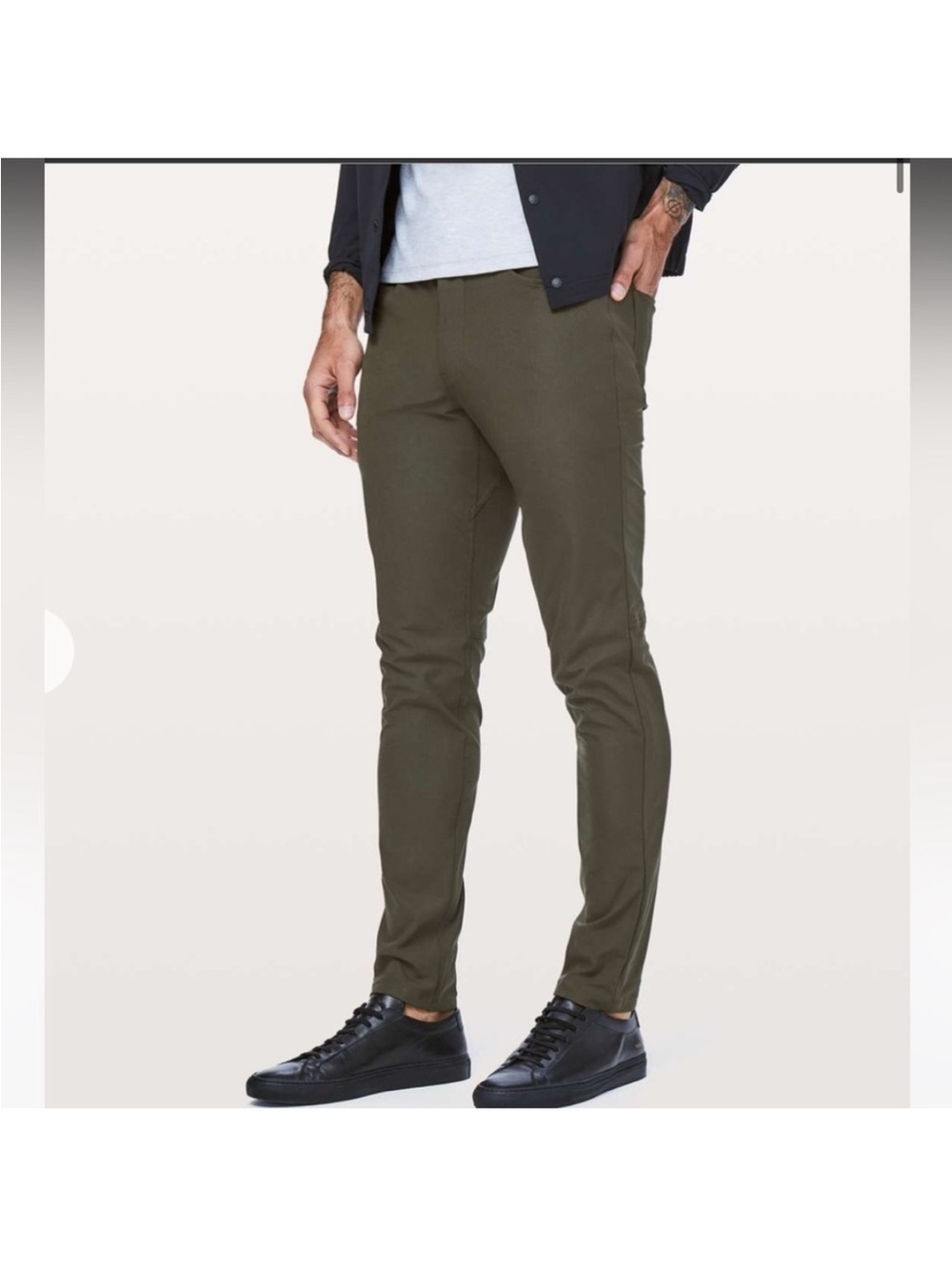 Lululemon ABC Slim *Warpstreme
Dark Olive Size 32